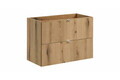 Set dulap de baie cu lavoar, 80 cm S Dance, Nova Oak, Comad, PAL laminat, stejar coast evoke