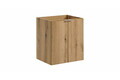 Set mobiler baie, dulap cu lavoar, 50 cm D Un Gaja, Nova Oak Black, Comad, MDF/PAL laminat, stejar coast evoke