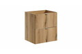 Set mobilier baie, dulap dublu si 2 lavoare, 100 cm S Un Gaja, Nova Oak, Comad, PAL laminat, stejar coast evoke