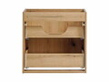 Set mobiler baie, dulap cu lavoar, 60 cm S Un Wik, Nova Oak White, Comad, MDF/PAL laminat, stejar coast evoke