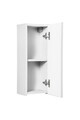 Dulap suspendat cu 1 usa, Nova White, Comad, 20x18.9x57 cm, MDF/PAL laminat, alb mat