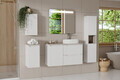 Dulap suspendat cu 1 usa, Nova White, Comad, 30x18.9x57 cm, MDF/PAL laminat, alb mat