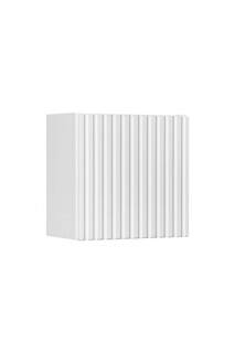 Alb mat, Nova White 30x18.9x30 cm