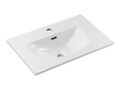 Set dulap de baie cu lavoar, 60 cm S Sky, Nova White, Comad, MDF/PAL laminat, alb mat