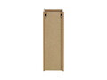 Set mobilier baie, dulap dublu si 2 lavoare, 140 cm D Un Beyond, Nova White Oak, Comad, MDF/PAL laminat, alb mat