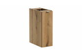 Set mobilier baie, dulap dublu si 2 lavoare, 140 cm D Un Beyond, Nova White Oak, Comad, MDF/PAL laminat, alb mat