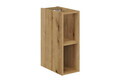 Set mobilier baie, dulap cu lavoar, 80 cm Beyond, Nova White Oak, Comad, MDF/PAL laminat, alb mat