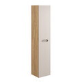 Dulap inalt cu usi, cu fixare pe perete, Ocean Beige, Comad, 35x33x170 cm, MDF/PAL laminat, stejar