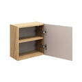 Dulap suspendat cu 1 usa, Ocean Beige, Comad, 35x19x35 cm, MDF/PAL laminat, stejar