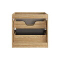 Set mobiler baie, dulap cu lavoar, 60 cm S Un Nika, Ocean Beige, Comad, MDF/PAL laminat, stejar