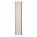 Dulap inalt cu usi, cu fixare pe perete, Ocean Black, Comad, 35x33x170 cm, MDF/PAL laminat, negru mat/stejar