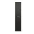 Dulap inalt cu usi, cu fixare pe perete, Ocean Black, Comad, 35x33x170 cm, MDF/PAL laminat, negru mat/stejar
