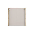 Dulap suspendat cu 1 usa, Ocean Black, Comad, 35x19x35 cm, MDF/PAL laminat, negru mat/stejar
