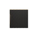 Dulap suspendat cu 1 usa, Ocean Black, Comad, 35x19x35 cm, MDF/PAL laminat, negru mat/stejar