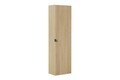 Dulap inalt cu usa, cu fixare pe perete, Ovalia Cremona, Comad,  40x25.4x140 cm, MDF/PAL laminat, stejar cremona