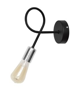 Negru/Crom, Aplica de perete