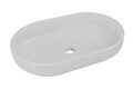 Set mobiler baie, dulap cu lavoar, 120 cm River, Ovalia Cremona, Comad, MDF/PAL laminat, stejar cremona