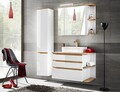 Cabinet cu oglinda si 3 usi, Platinum, Comad, 94x20x72 cm, PAL laminat, alb