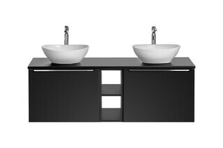 Negru mat, Santa Fe Black 140 cm