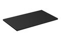 Set mobiler baie, dulap cu lavoar, 80 cm Anna, Santa Fe Black, Comad, MDF/PAL laminat, negru mat