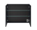Cabinet cu oglinda si 2 usi, Santa Fe Deep Blue, Comad, 80x17x65 cm, MDF/PAL laminat, albastru indigo