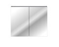 Cabinet cu oglinda si 2 usi, Santa Fe Deep Blue, Comad, 80x17x65 cm, MDF/PAL laminat, albastru indigo
