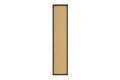 Set mobilier baie, masca cu lavoar, dulap inalt si oglinda LED, 80 cm Trust, Talia Casella Black, Comad, MDF/PAL laminat, stejar casella/negru mat
