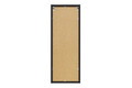 Set mobilier baie, masca cu lavoar si dulap inalt, 80 cm Trust, Talia Casella Black, Comad, MDF/PAL laminat, stejar casella/negru mat