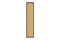 Dulap inalt cu usa, cu fixare pe perete, Talia Casella, Comad, 30x25.5x140 cm, MDF/PAL laminat, stejar casella/negru mat