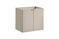Set mobiler baie, dulap cu lavoar, 60 cm D Un Domi, Viva Cashmere Oak, Comad, MDF/PAL laminat, casmir mat
