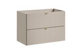 Set mobiler baie, dulap cu lavoar, 80 cm S Un Lola, Viva Cashmere Oak, Comad, MDF/PAL laminat, casmir mat