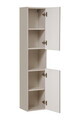 Dulap inalt cu usi, cu fixare pe perete, Viva Cashmere, Comad, 30x25x140 cm, MDF/PAL laminat, casmir mat