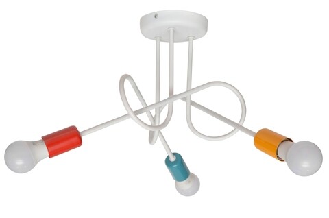 Lustra Oxford, Helam, 50 x 32 cm, 3 x E27, 60W, multicolor