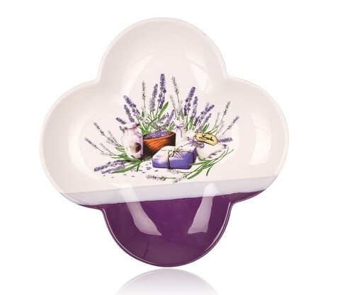 Bol pentru servire Clover Lavender, Banquet, Ø26 cm, ceramica