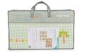 Covor de joaca pentru copii, cu 2 fete, impermeabil si izolant, Animalute, U-grow, 180x120x1 cm, spuma, multicolor