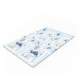 Covor de joaca pentru copii, cu 2 fete, impermeabil si izolant, Marin, U-grow, 180x120x1 cm, spuma, multicolor