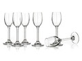 Set 6 pahare pentru lichior Leona, Banquet Crystal, 60 ml, sticla