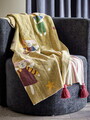 Patura, Bloomingville, Peo, 160x130 cm, amestec bumbac, multicolor
