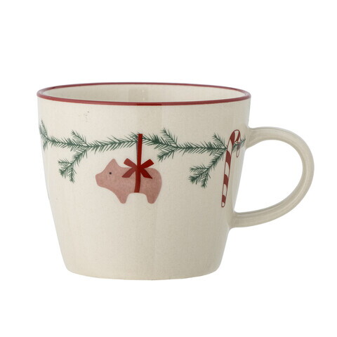 Cana, Bloomingville, Yule, 9.5x8 cm, 380 ml, ceramica, natural