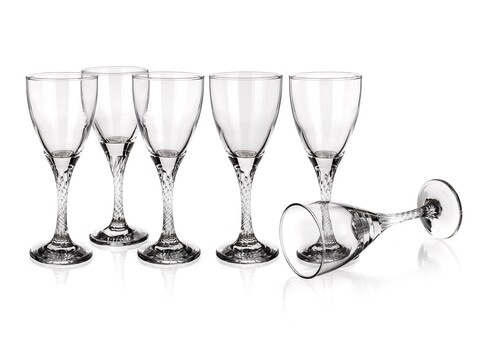 Set 6 pahare pentru vin alb Twist, Pasabahce, 180 ml, sticla