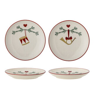 Natural, Set 2 farfurii desert 16 cm
