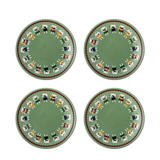 Verde, Set 4 farfurii desert