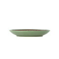 Set 4 farfurii pentru desert, Bloomingville, Peo, 16x3 cm, ceramica, verde