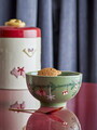 Set 2 boluri, Bloomingville, Yule, 14x7.5 cm, 500 ml, ceramica, multicolor