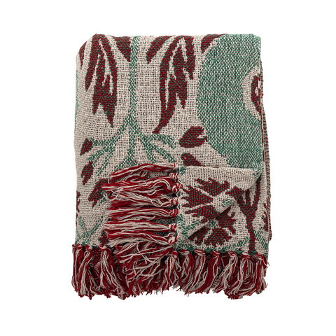 Patura, Bloomingville, Jangal, 160x130 cm, amestec bumbac, multicolor