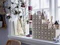 Set 2 decoratiuni, Bloomingville, Darren, 8x7x38 cm, lemn de pin/MDF, multicolor