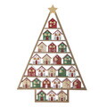 Calendar Advent, Bloomingville, Calvin, 44x6x61.5 cm, MDF, multicolor