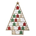 Calendar Advent, Bloomingville, Calvin, 44x6x61.5 cm, MDF, multicolor