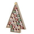 Calendar Advent, Bloomingville, Calvin, 44x6x61.5 cm, MDF, multicolor