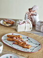 Platou pentru servire, Bloomingville, Yule, 38.5x23x2 cm, ceramica, natural